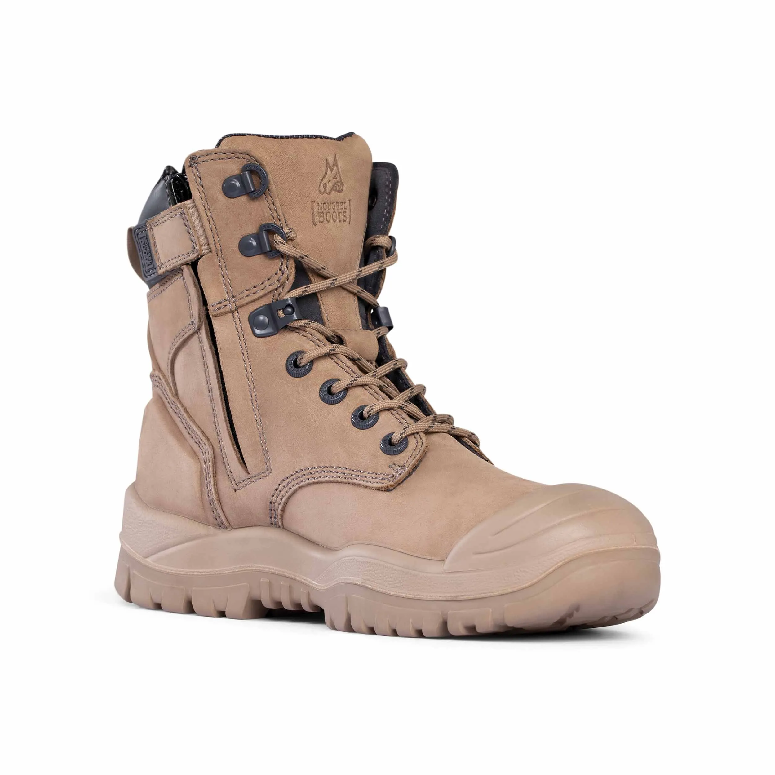 Mongrel High Leg Zipsider Boot W/ Scuff Cap (561060)-