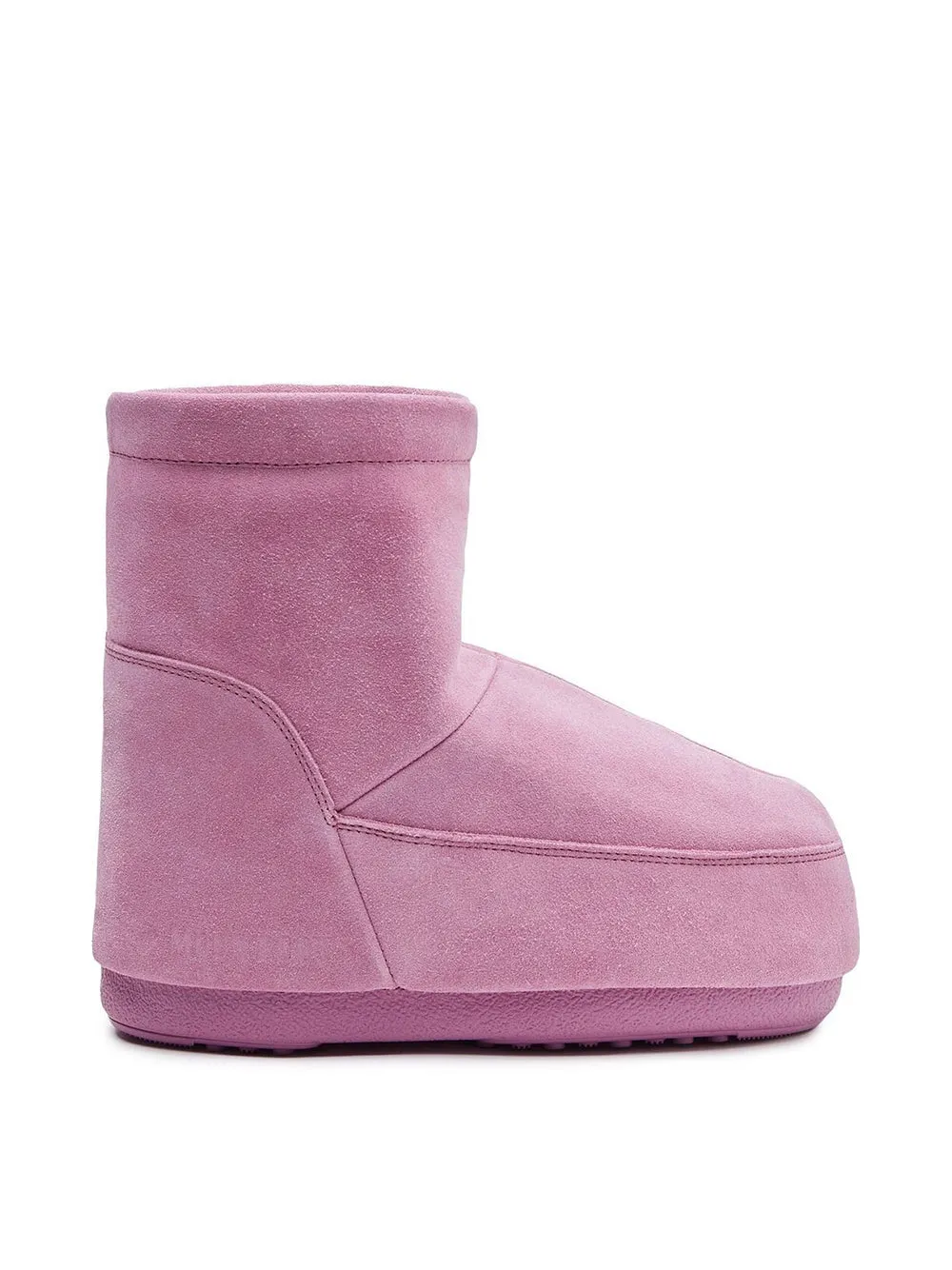 Moon Boot Stivale Icon Low Nolace Suede Rosa