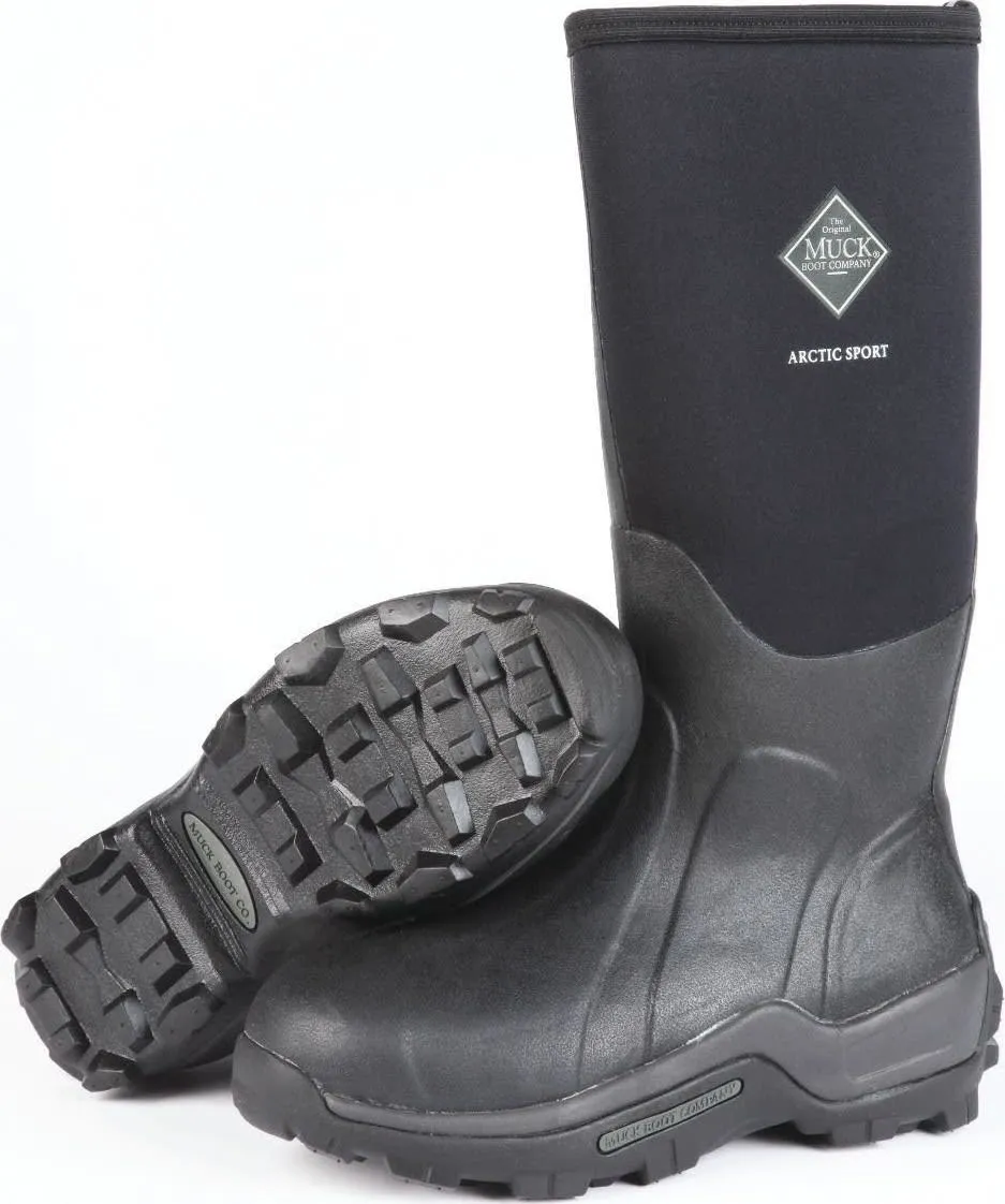 Muck Boot Men's Muck Arctic Sport Grip High Black | Buy Muck Boot Men's Muck Arctic Sport Grip High Black here | Outno