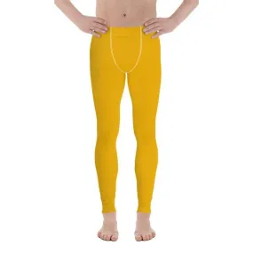 Mustard Yellow Men's Leggings