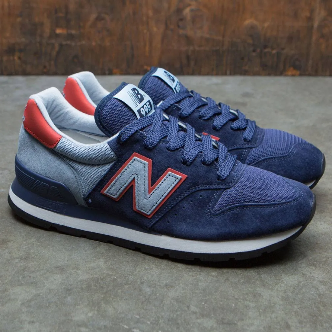 New Balance Men 995 Desert Heat M995CJA - Made In USA (navy / dark cyclone / shockwave)