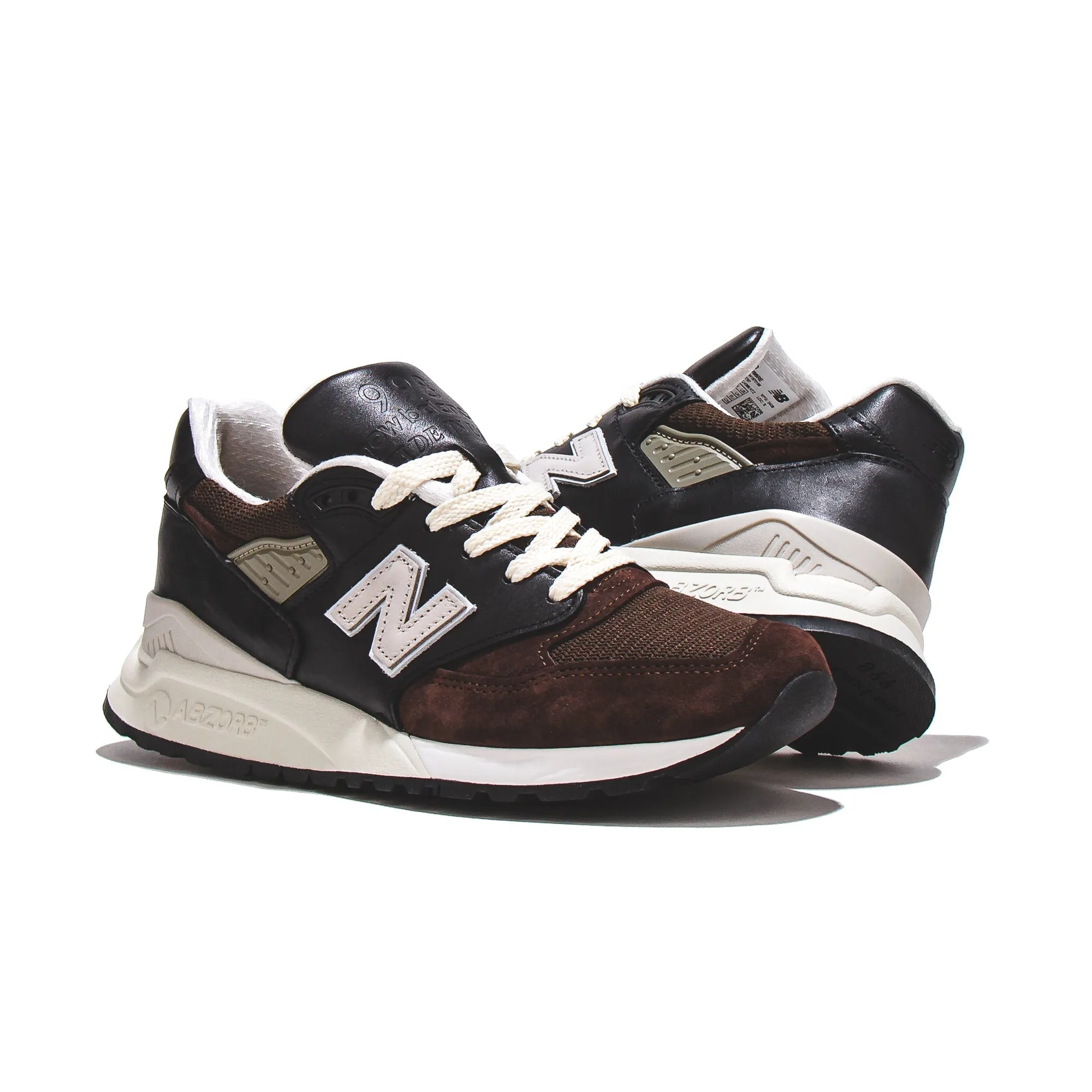 New Balance Unisex 998 Black Made In USA U998RE