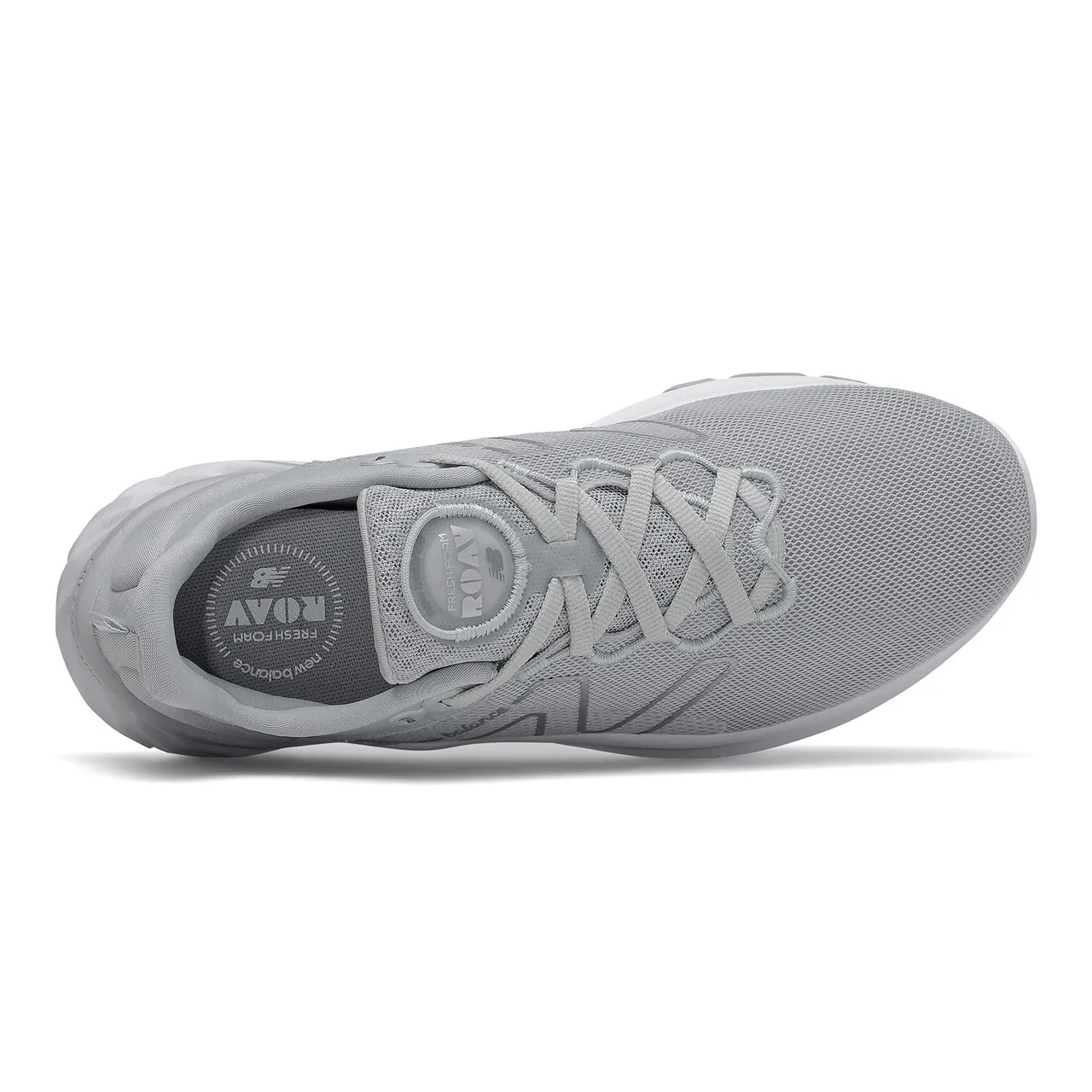 New Balance Women's Fresh Foam Roav v2 - Light Aluminum / White