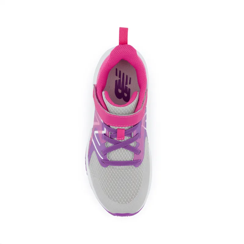 New Balance Youth Girls Rave Run V2 Bungee Lace with Top Strap - YTRAVGP2