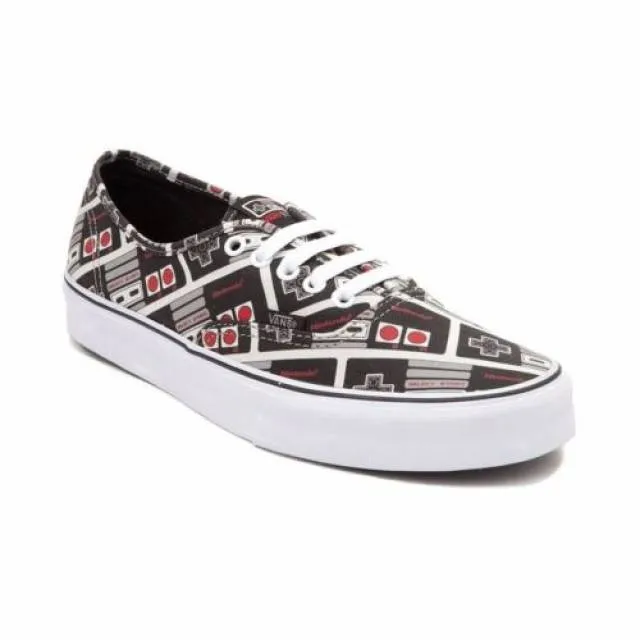 NEW Nintendo and Vans Authentic Controllers Skate Shoe B...