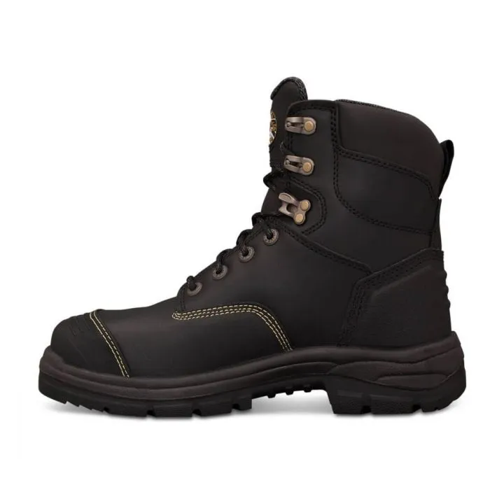 Oliver 55-345Z Zip Sided 150mm Boot Black