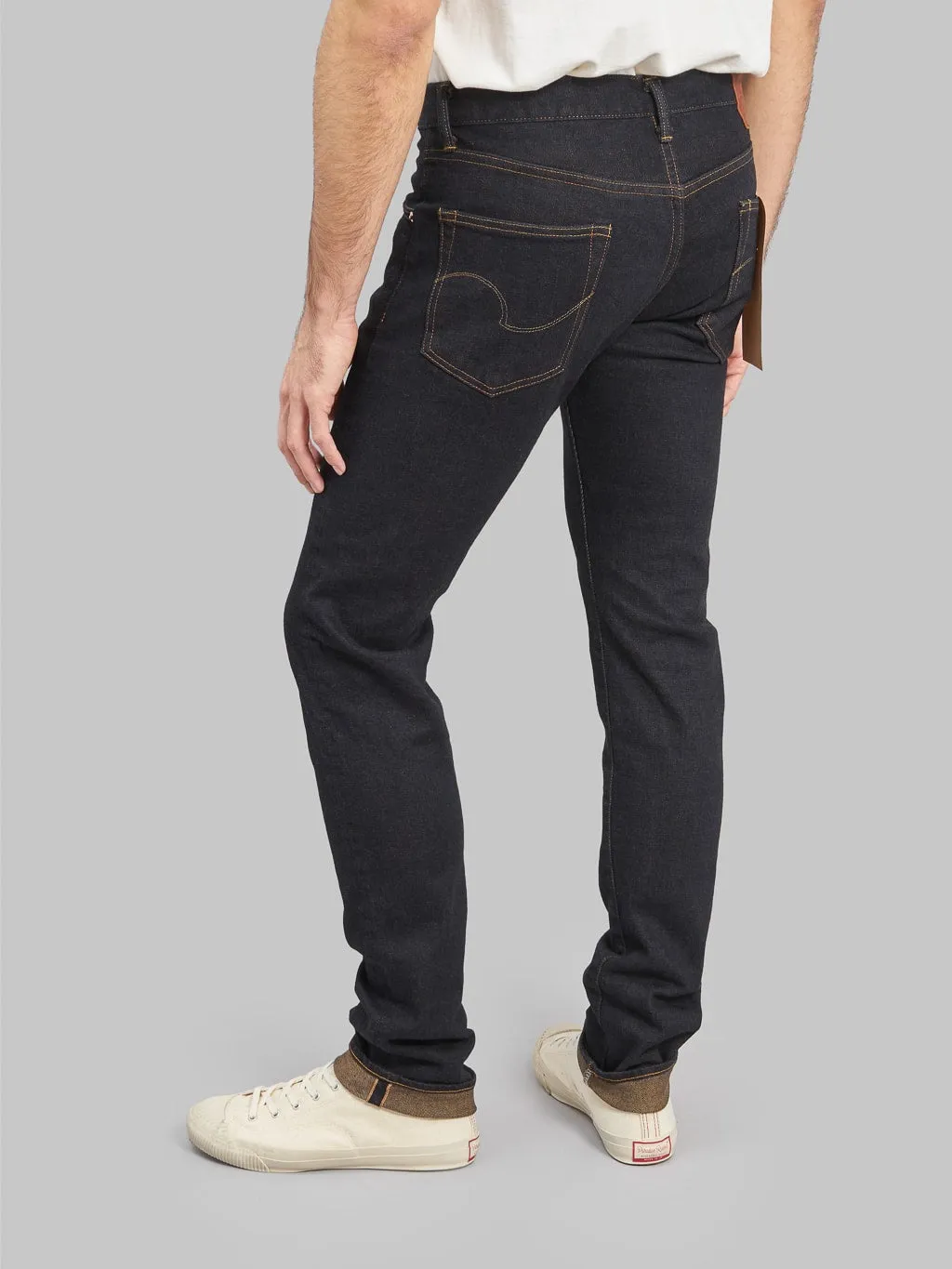 ONI Denim 122S-MOCA Mocha Weft 15oz Stretch Relax Tapered Jeans