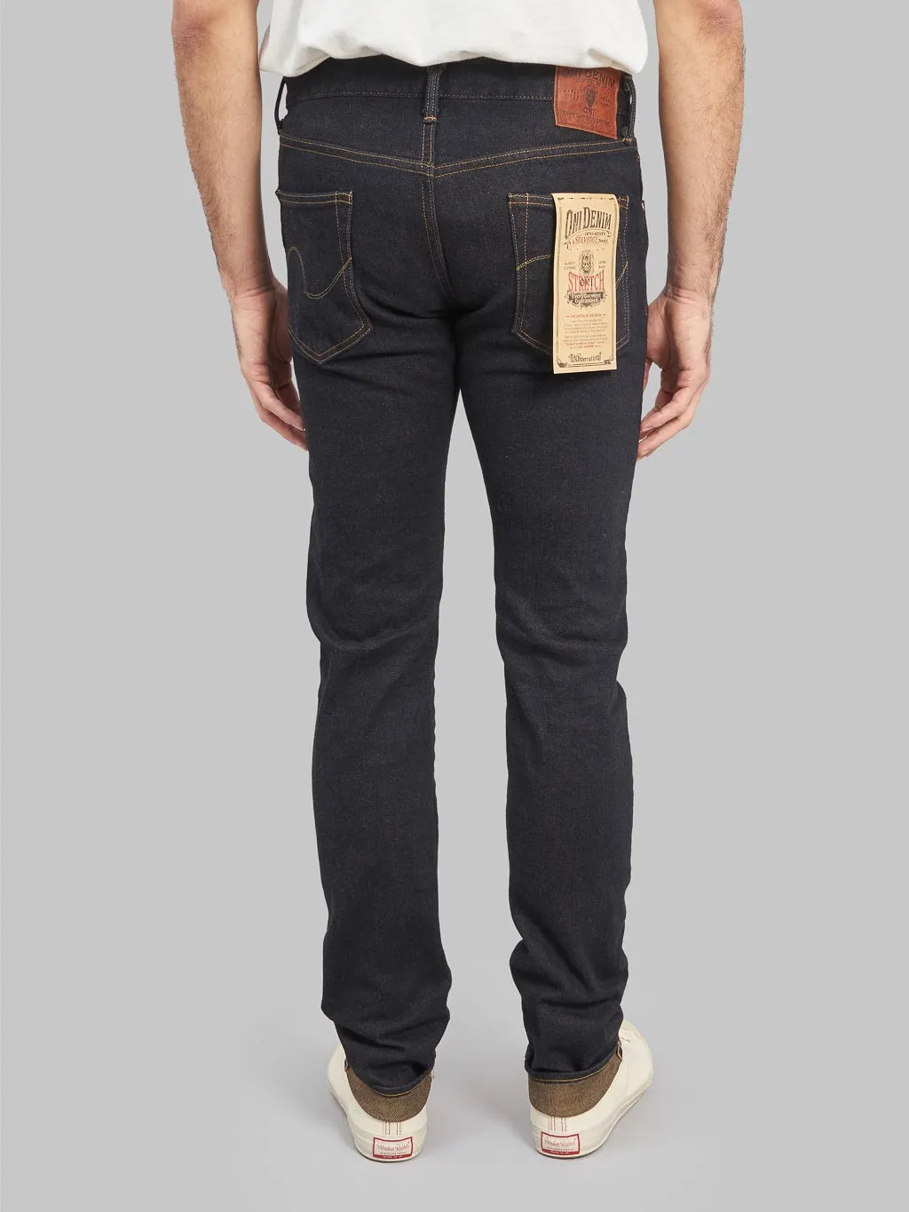 ONI Denim 122S-MOCA Mocha Weft 15oz Stretch Relax Tapered Jeans