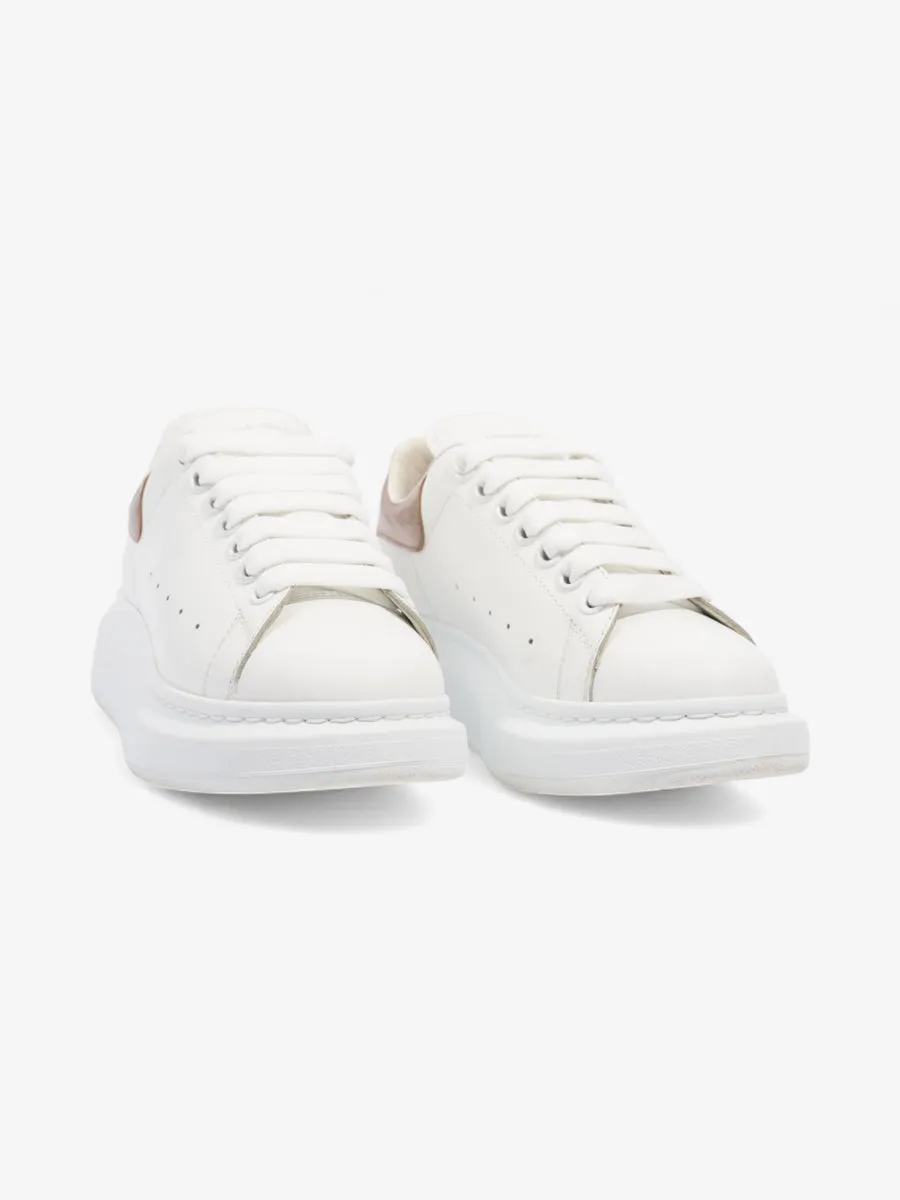 Oversized Sneakers White / Rose Gold Leather EU 36.5 UK 3.5