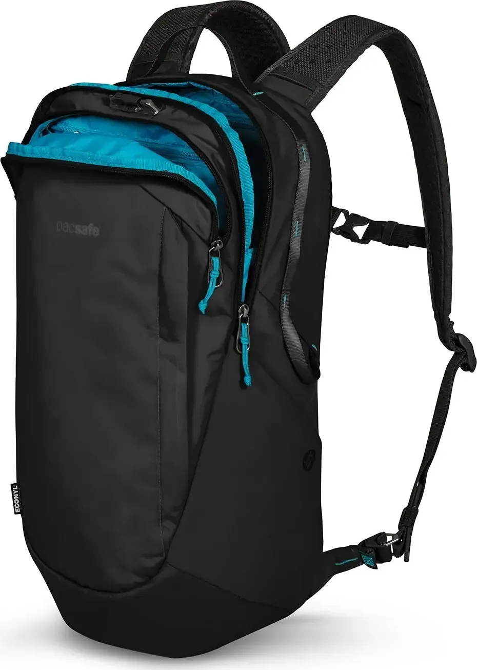 Pacsafe Pacsafe Eco 25L Backpack Econyl Econyl Black | Buy Pacsafe Pacsafe Eco 25L Backpack Econyl Econyl Black here | Outnorth