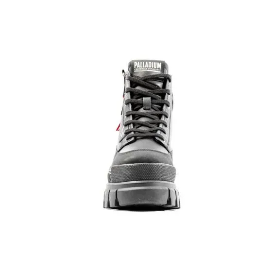 PALLADIUM Revolt Boot Zip Lth Black / Black