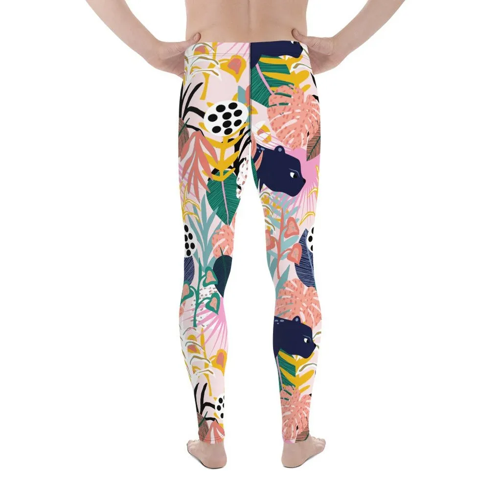 Pastel Tropical Men's Leggings