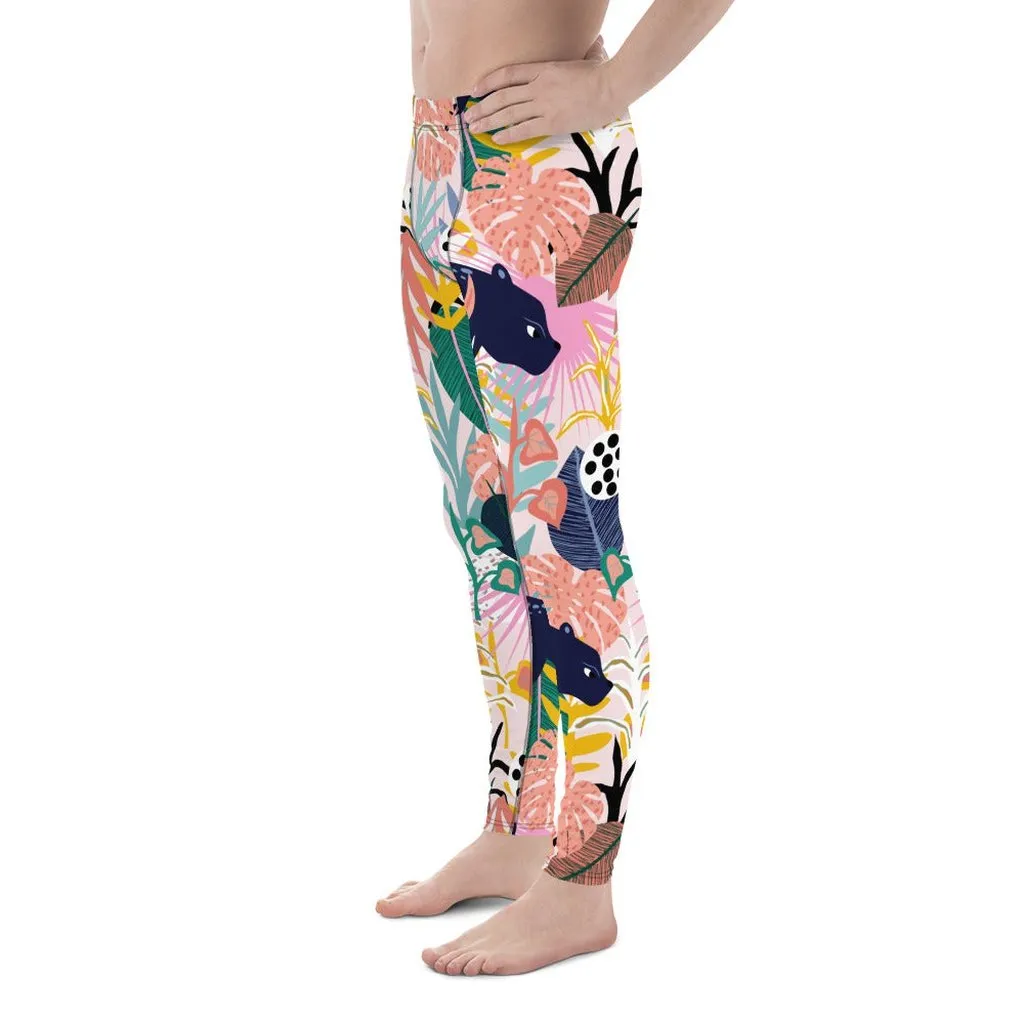 Pastel Tropical Men's Leggings