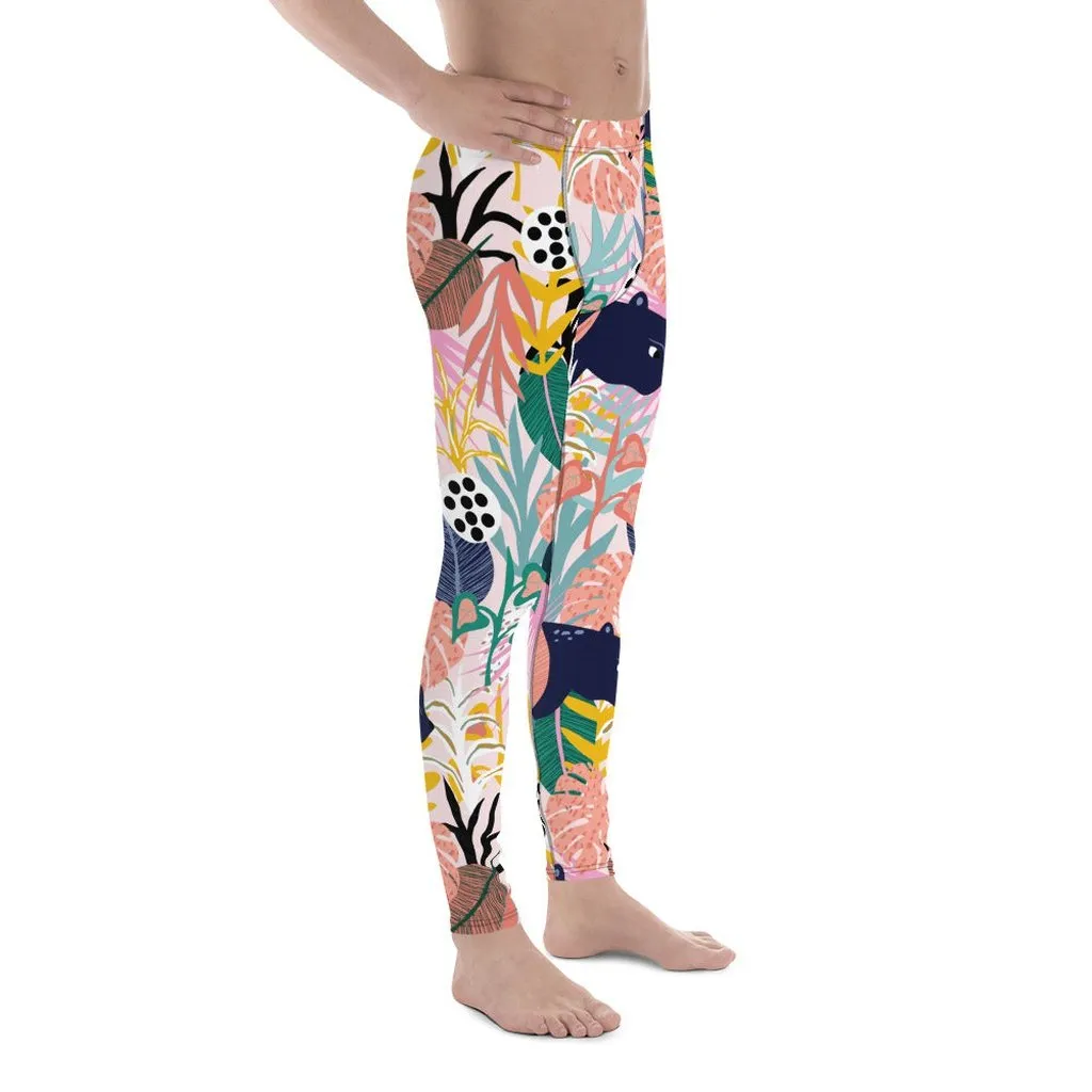 Pastel Tropical Men's Leggings