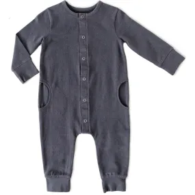 Pehr Essentials Romper, Fountain Blue