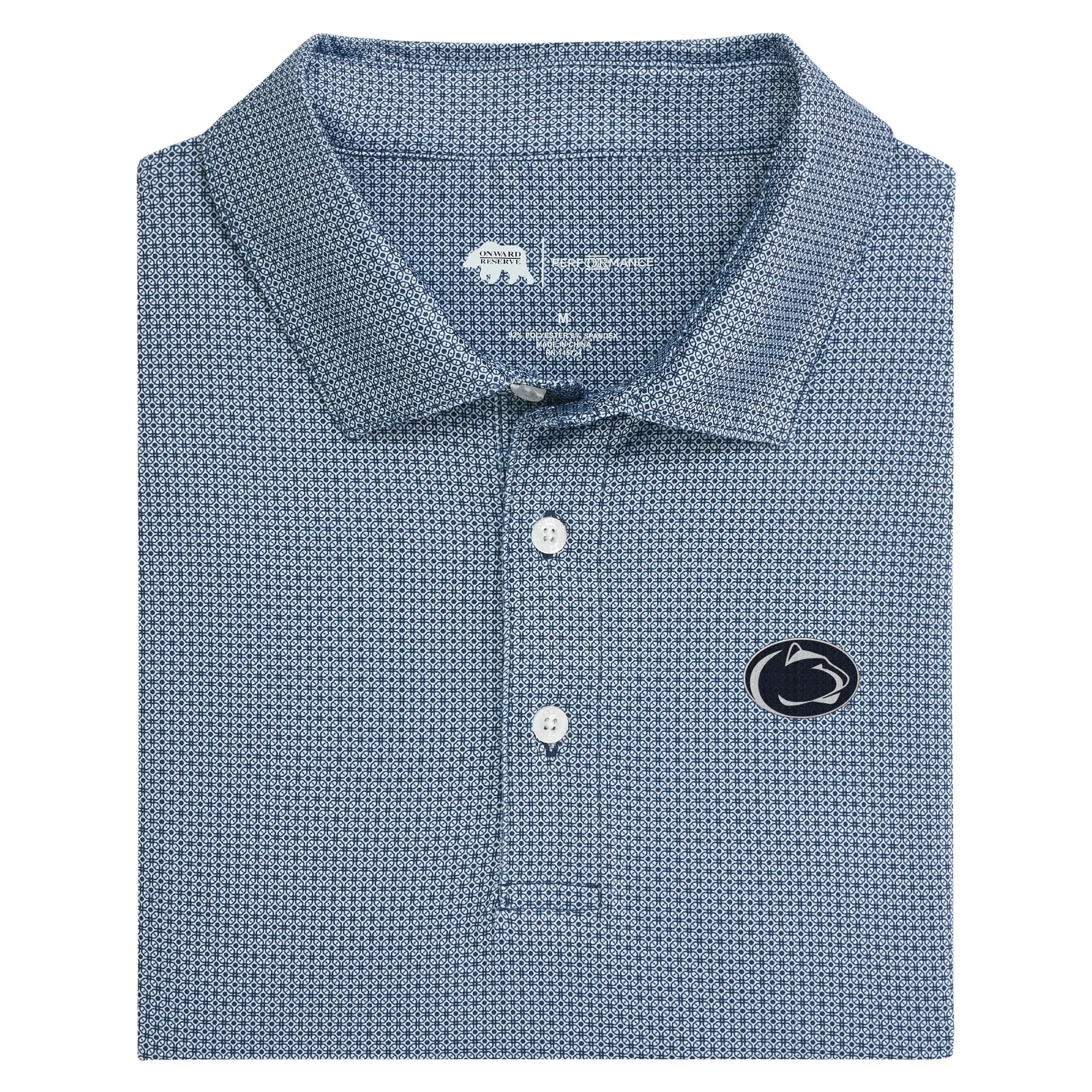 Penn State Range Printed Performance Polo