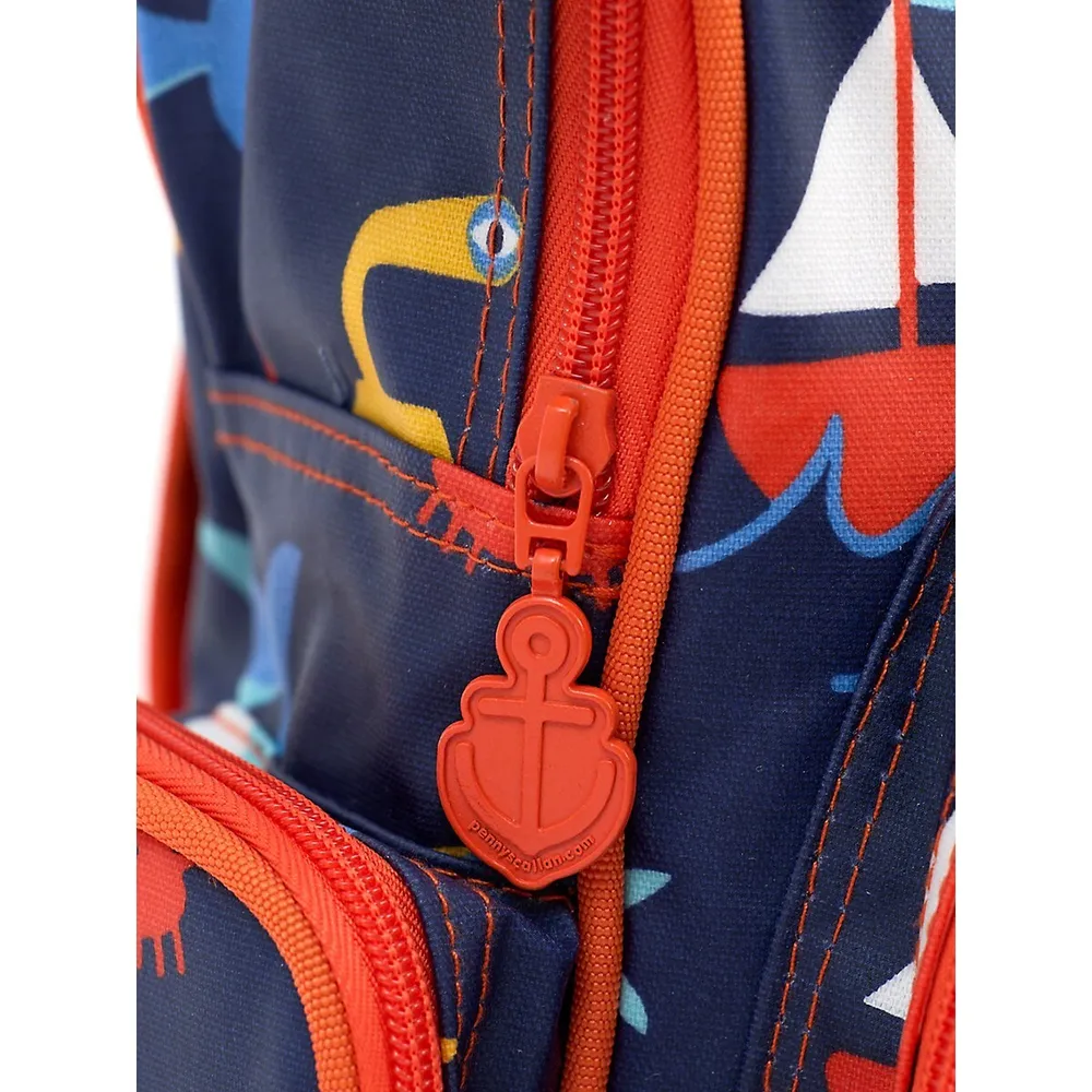 Penny Scallan Kid's Anchors Away Medium Backpack