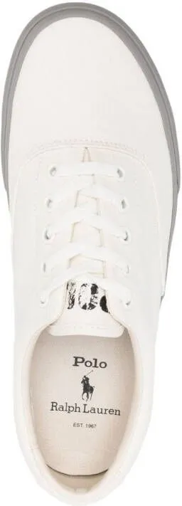 Polo Ralph Lauren logo-print low-top sneakers Neutrals