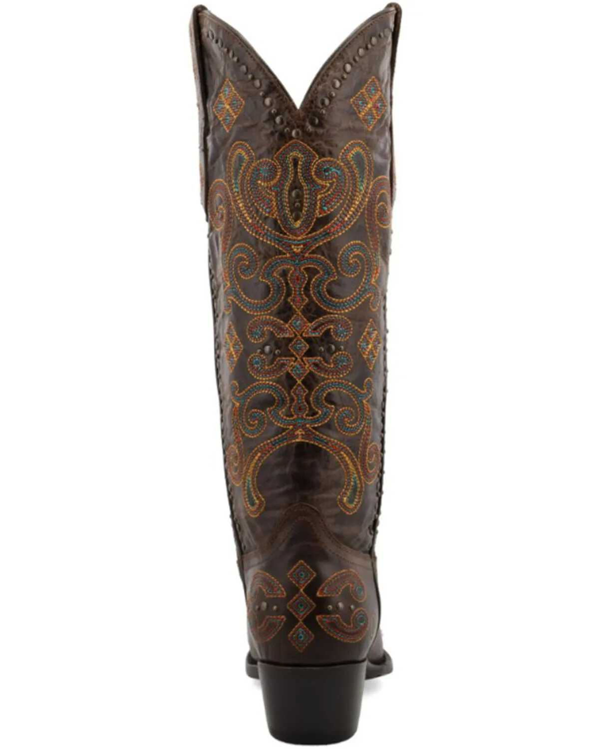 Product Name:  Black Star Women's Lockhart Embroidered Leather Western Boot - Snip Toe