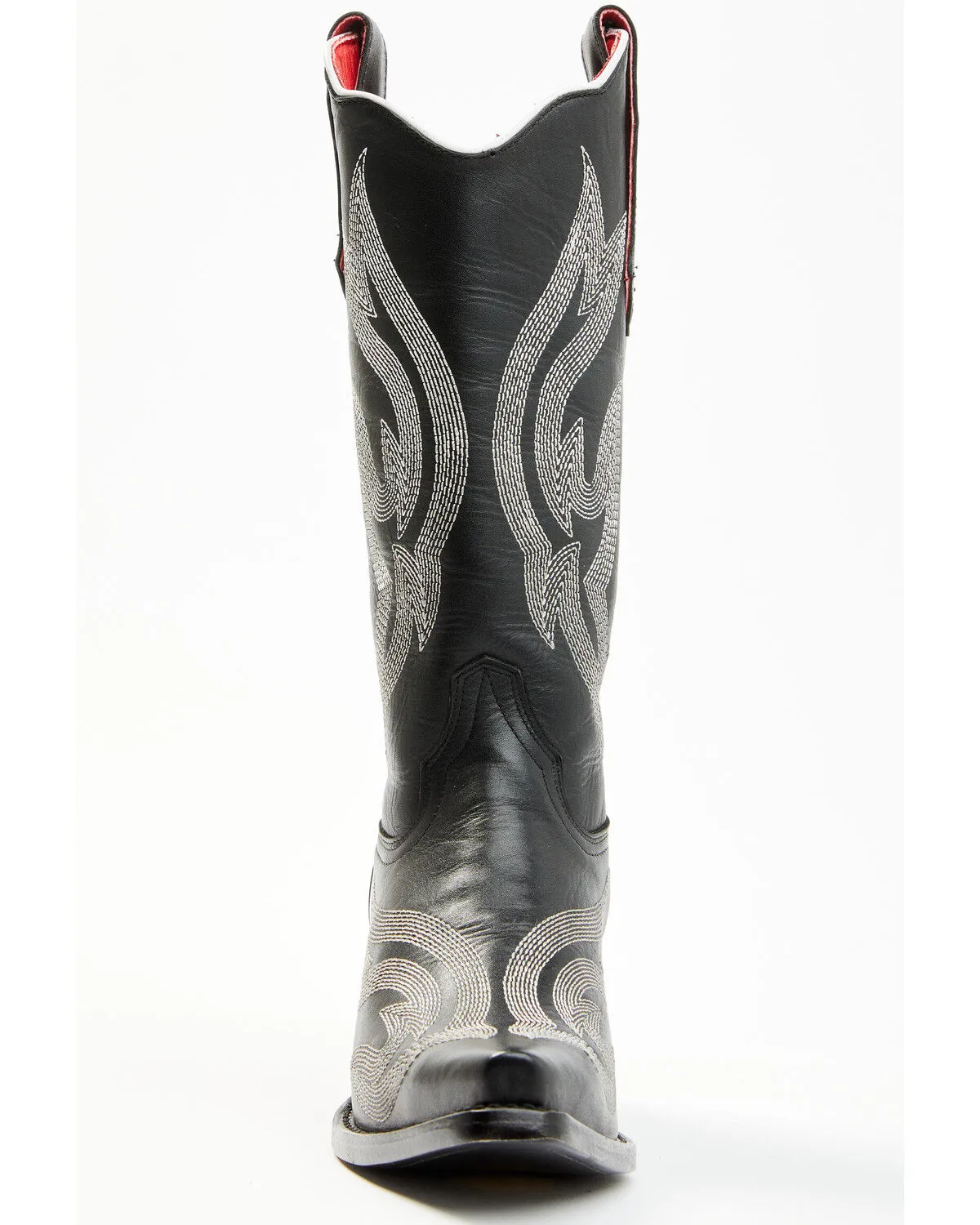 Product Name:  Planet Cowboy Women's Psychedelic Lines On The Highway Leather Western Boot - Snip Toe