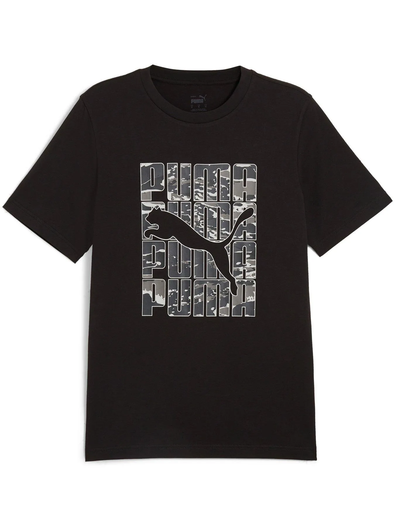 Puma Men's Graphics Camo Tee - Black