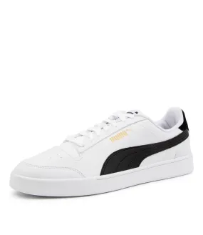 PUMA Shuffle White-black-gold