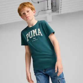 PUMA SQUAD Big Graphic Tee - Boys 8-16 years | Cold Green | PUMA Exclusion List | PUMA 