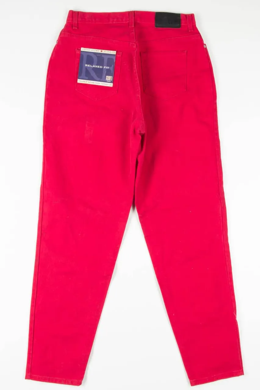 Red Faded Glory Denim Jeans 698 (sz. 16 Tall)