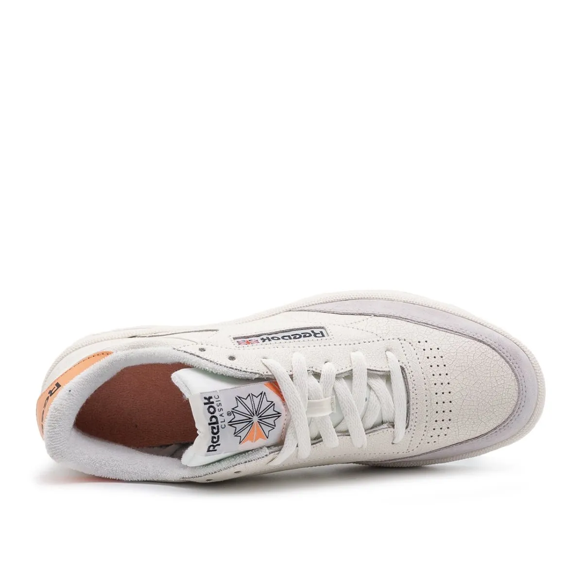 Reebok Club C 85 FT (Chalk / Sunbaked Orange)