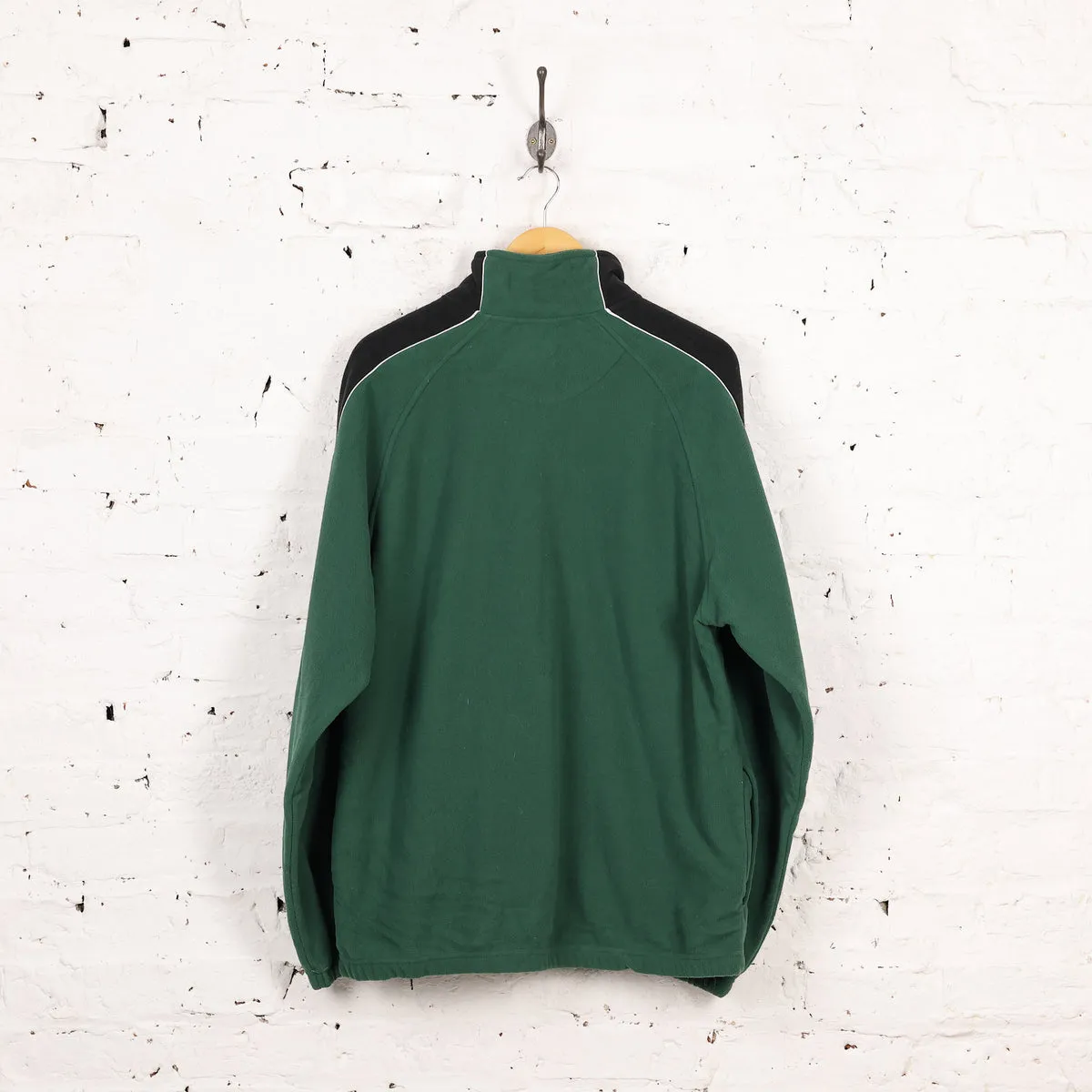 Reebok New York Jets 1/4 Zip Fleece - Green - L