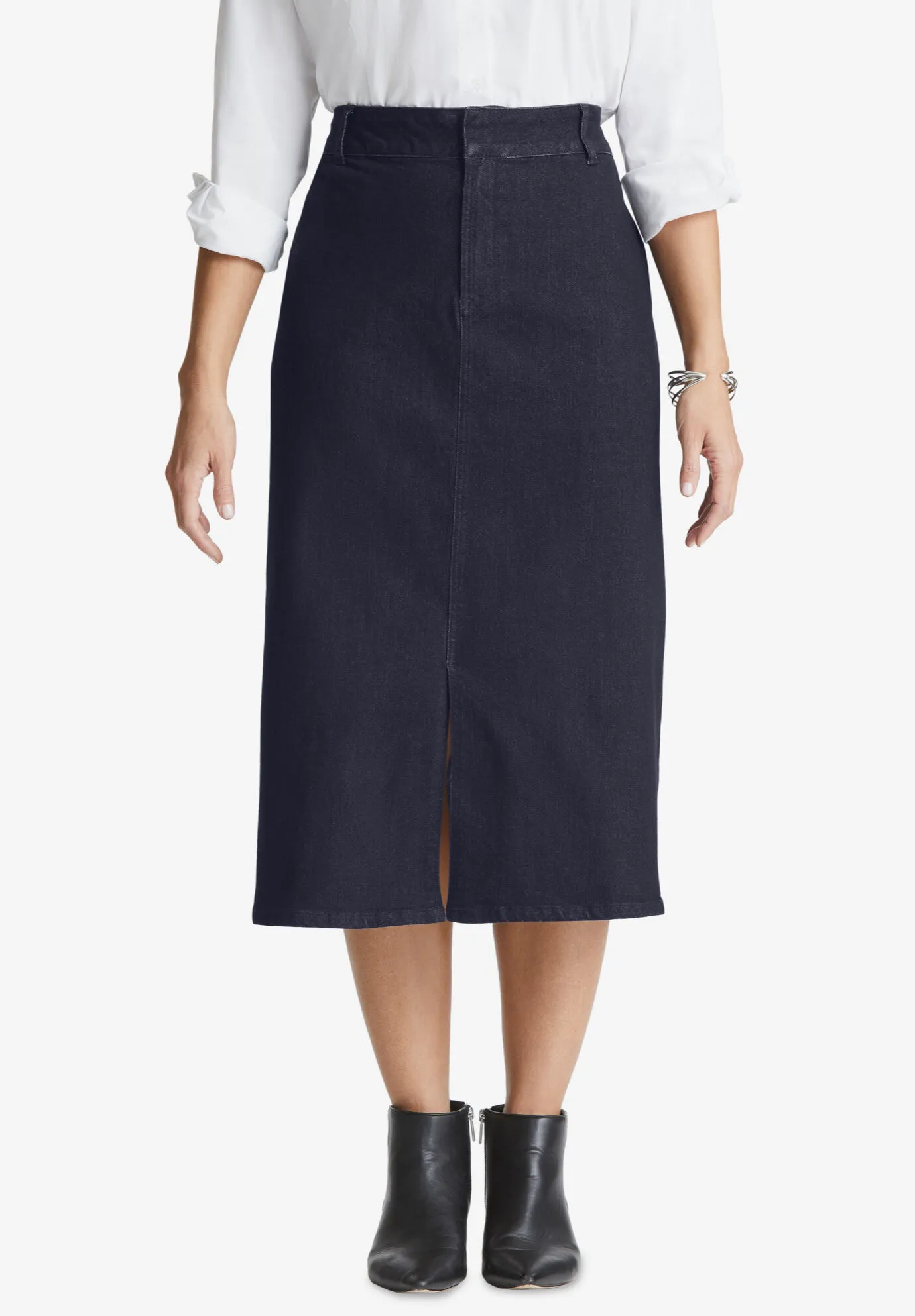 Refined Denim Skirt