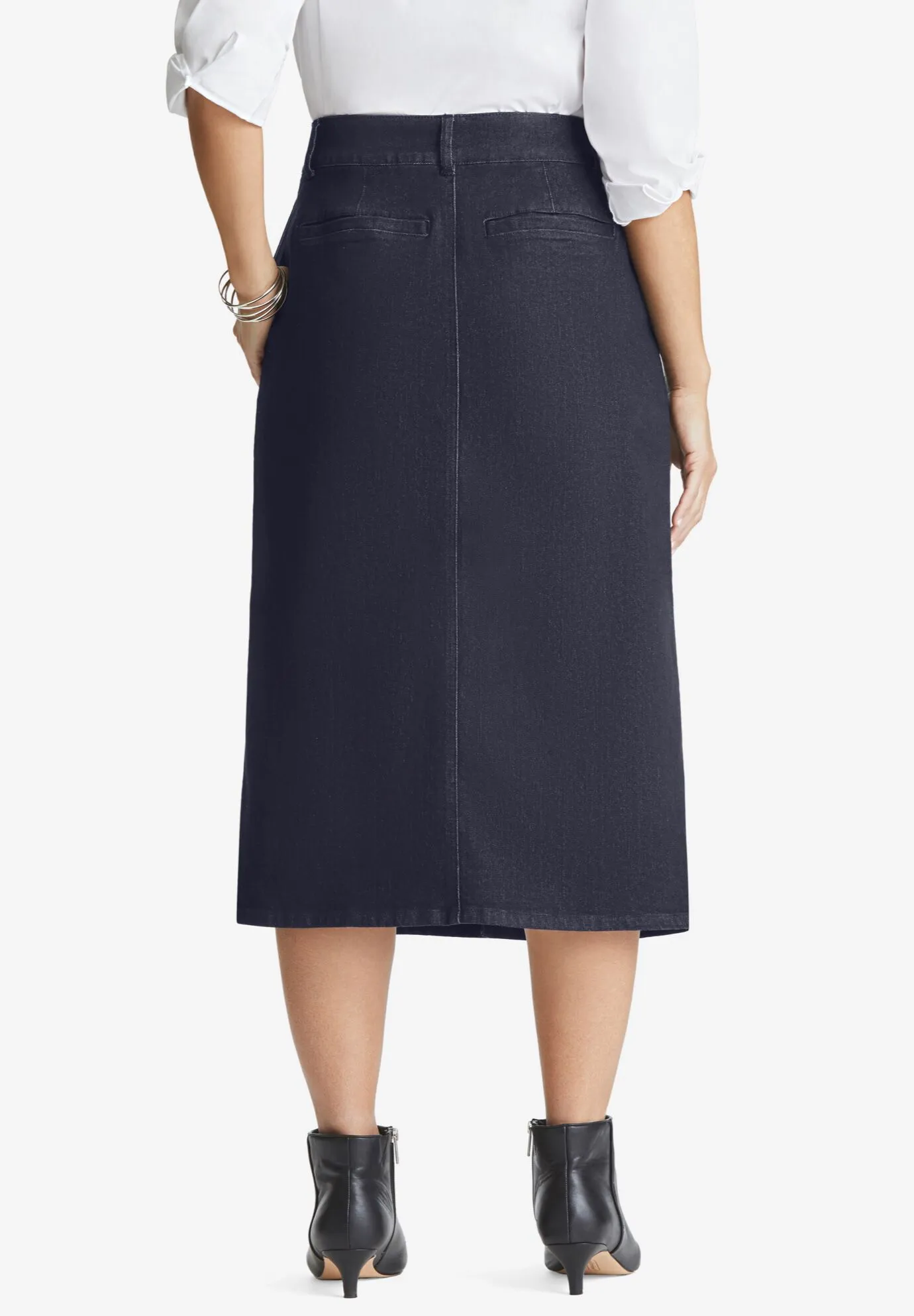 Refined Denim Skirt