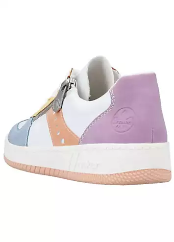 Rieker Colourful Lace-Up Trainers | Grattan