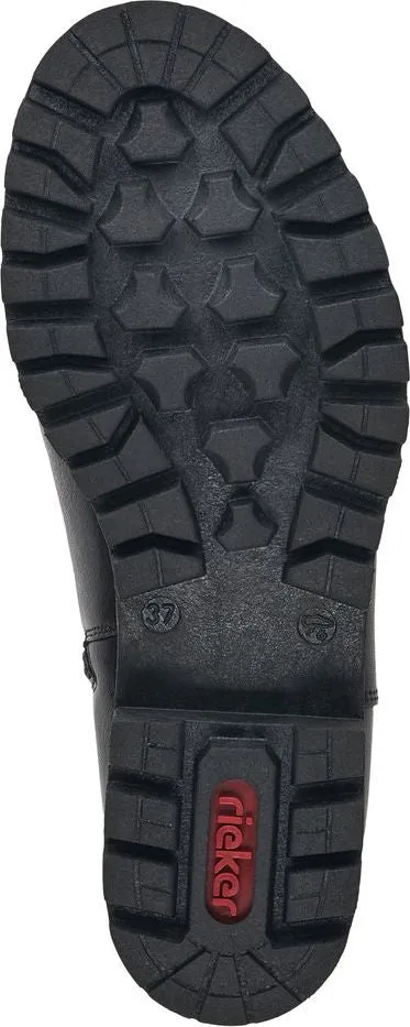 Rieker Tall Black Gore Boot W/ Inside Zip