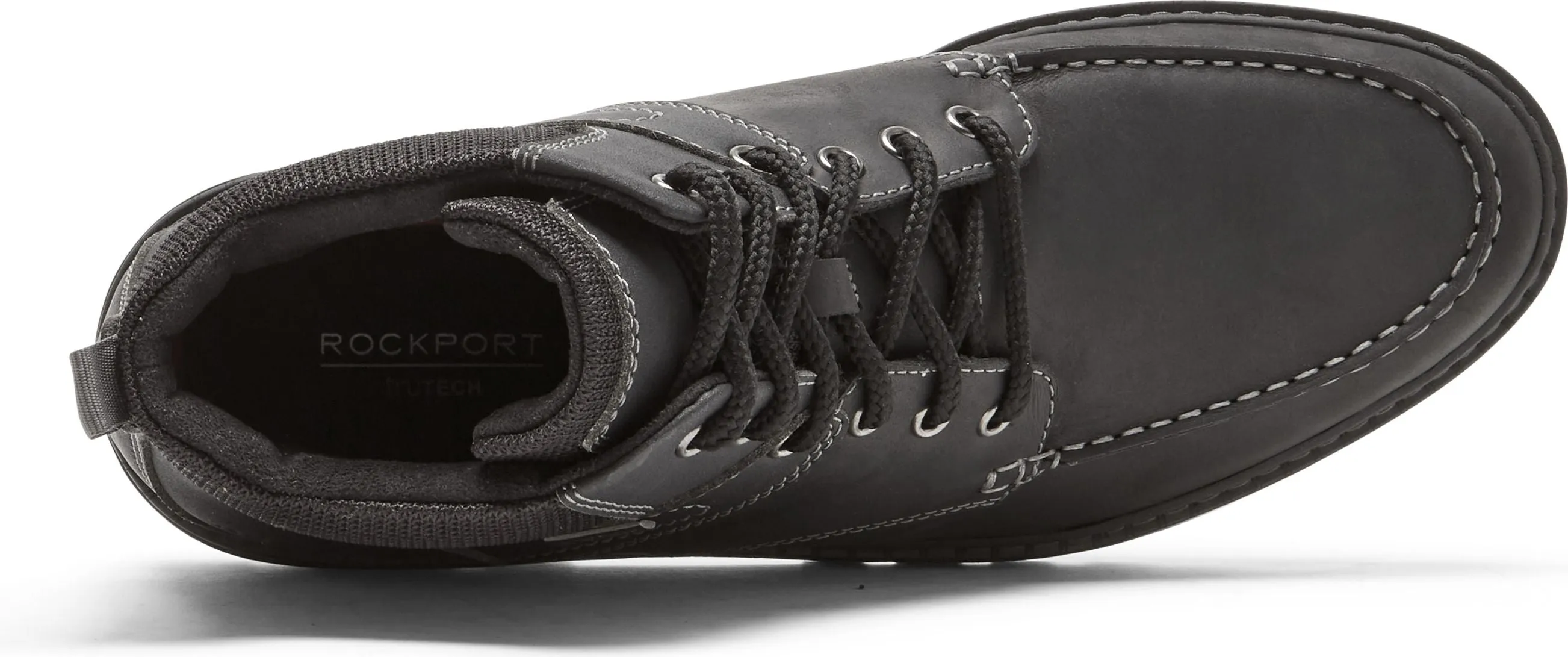 Rockport Weather Ready Moc Toe Boot Black