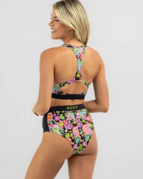 Roxy Active High Waisted Bikini Bottom