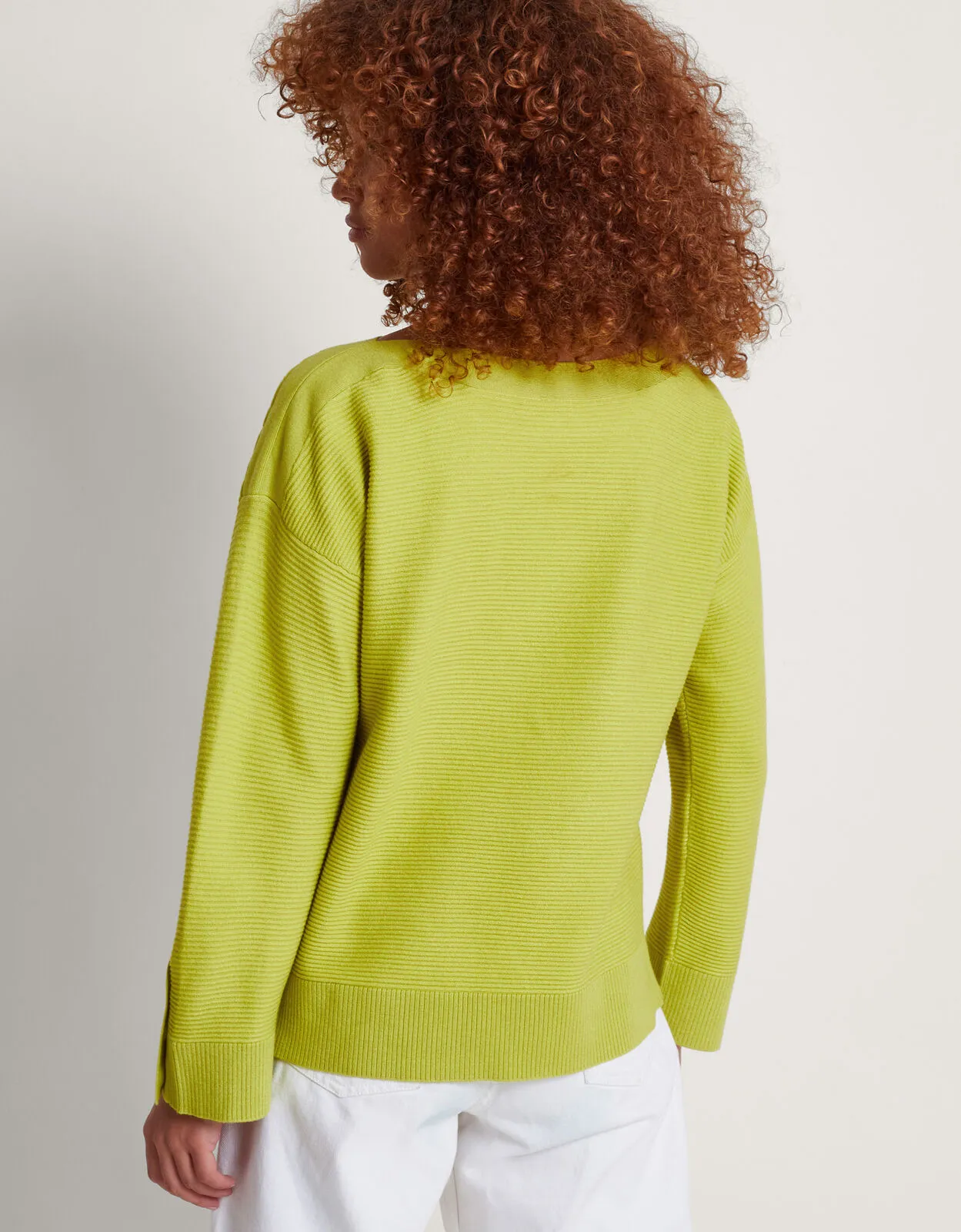 Rue Rib Jumper Green