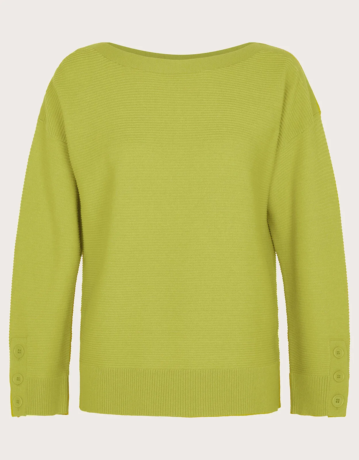 Rue Rib Jumper Green