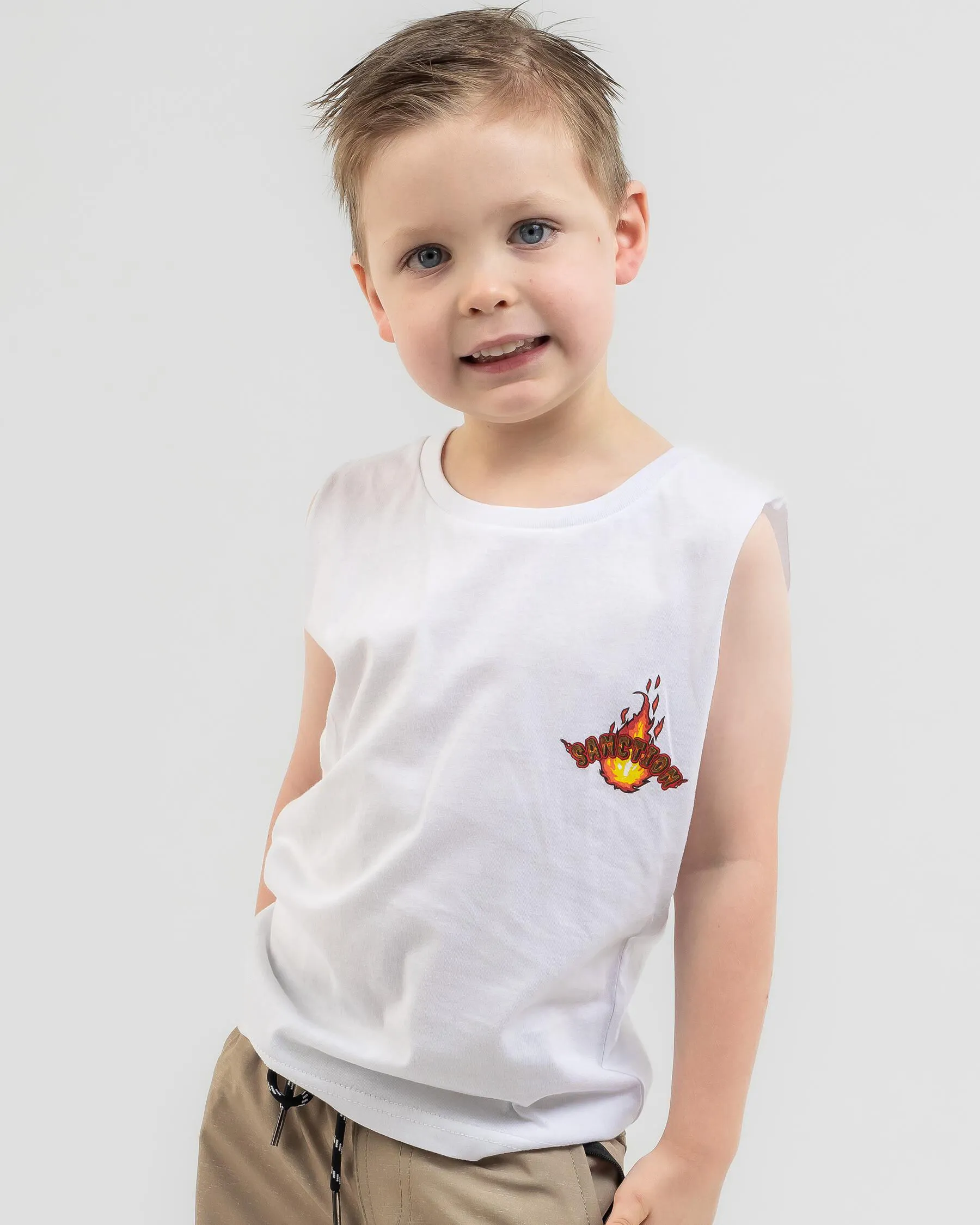 Sanction Toddlers' Jester Muscle Tank