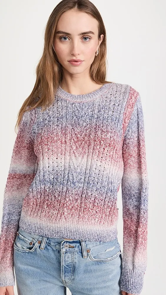 Scotch & Soda   Space Dye Crew Neck Pullover 