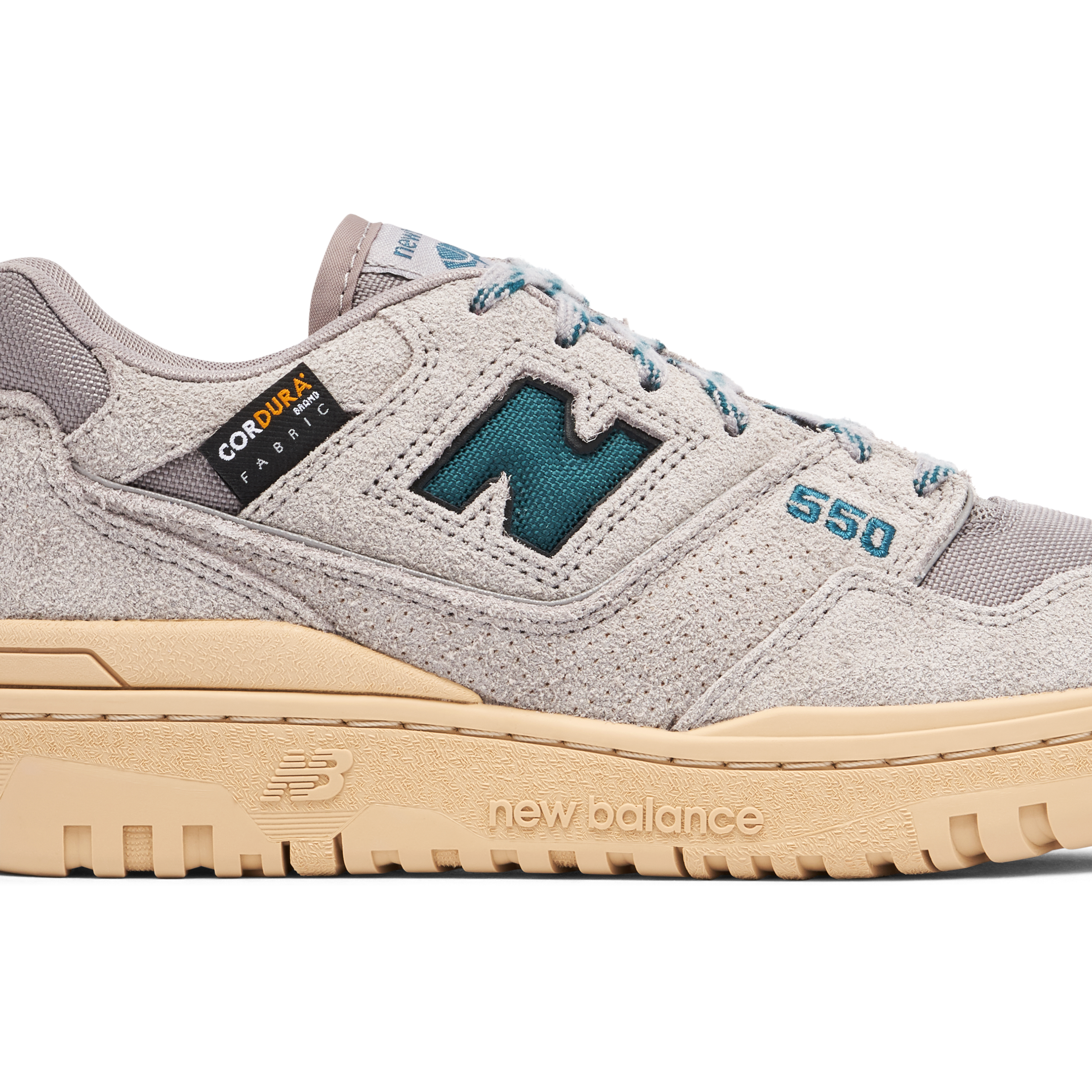 Size? x New Balance 550 Cordura Pack Grey | BB550SS1 | Laced