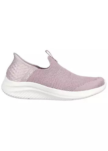 Skechers Ladies Purple Ultra Flex 3.0 Smooth Step Slip-ins Trainers | Grattan