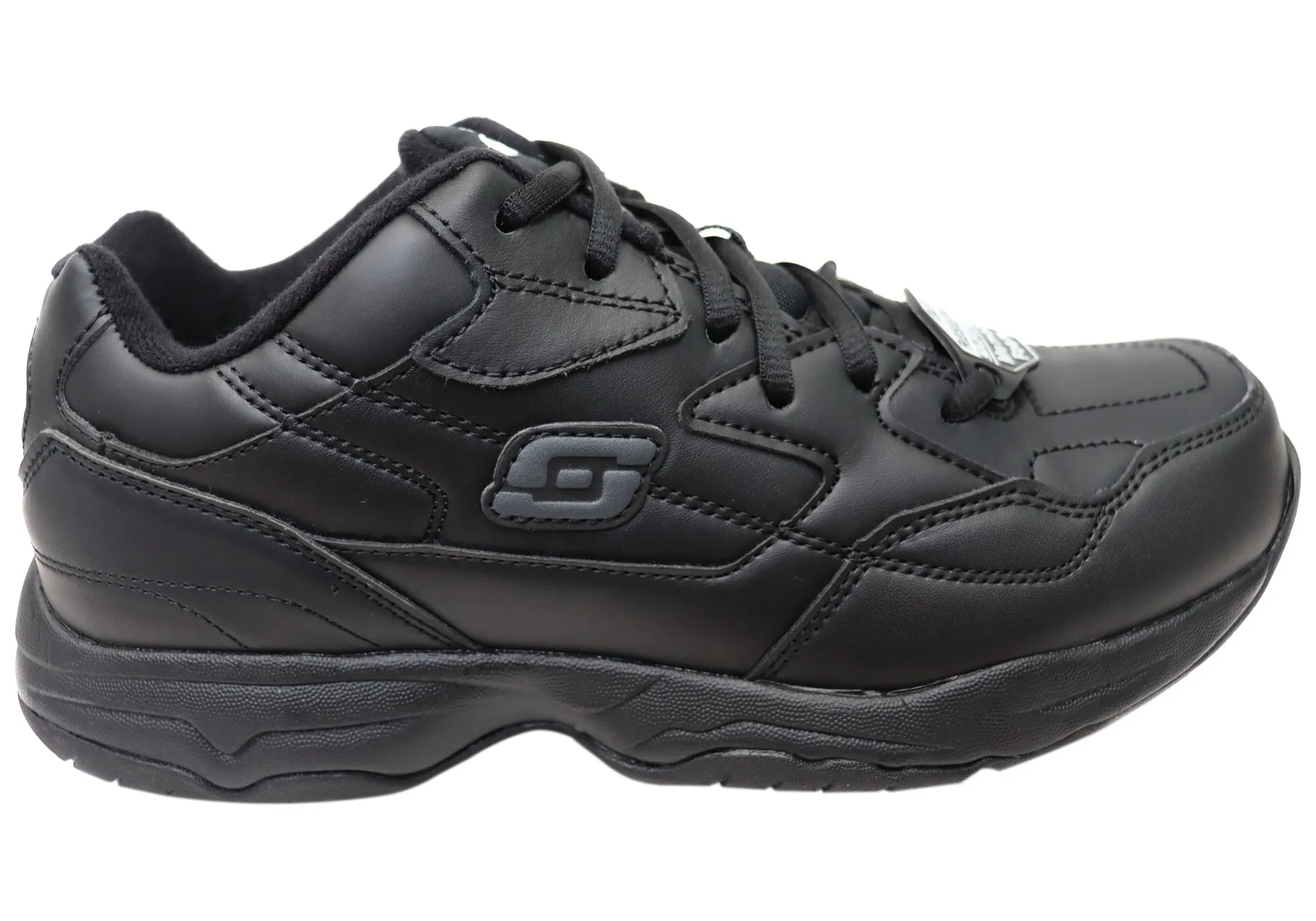 Skechers Mens Comfortable Relaxed Fit Felton Slip Resistant Work Shoes