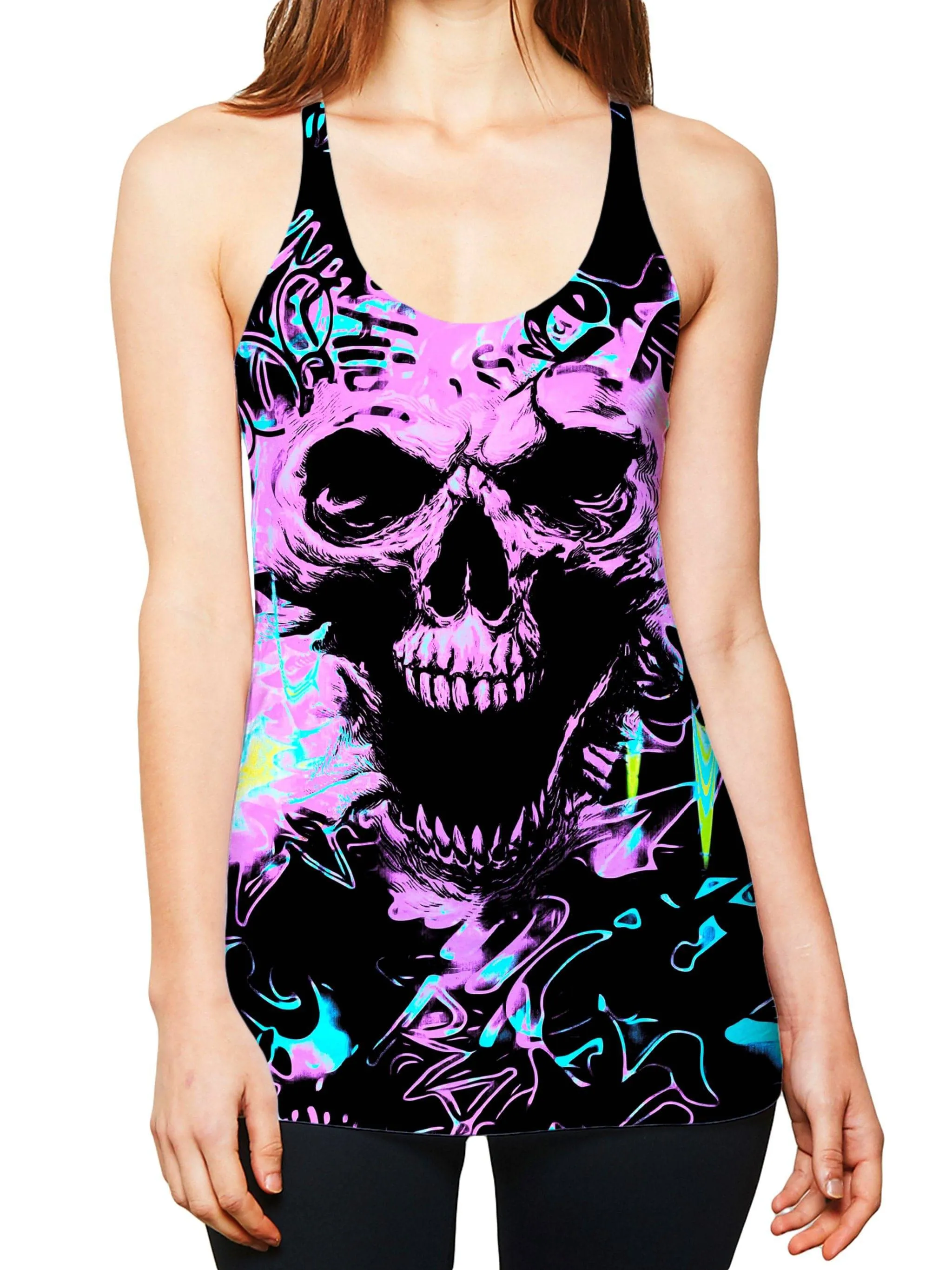 Skull Graffiti Women's Tank