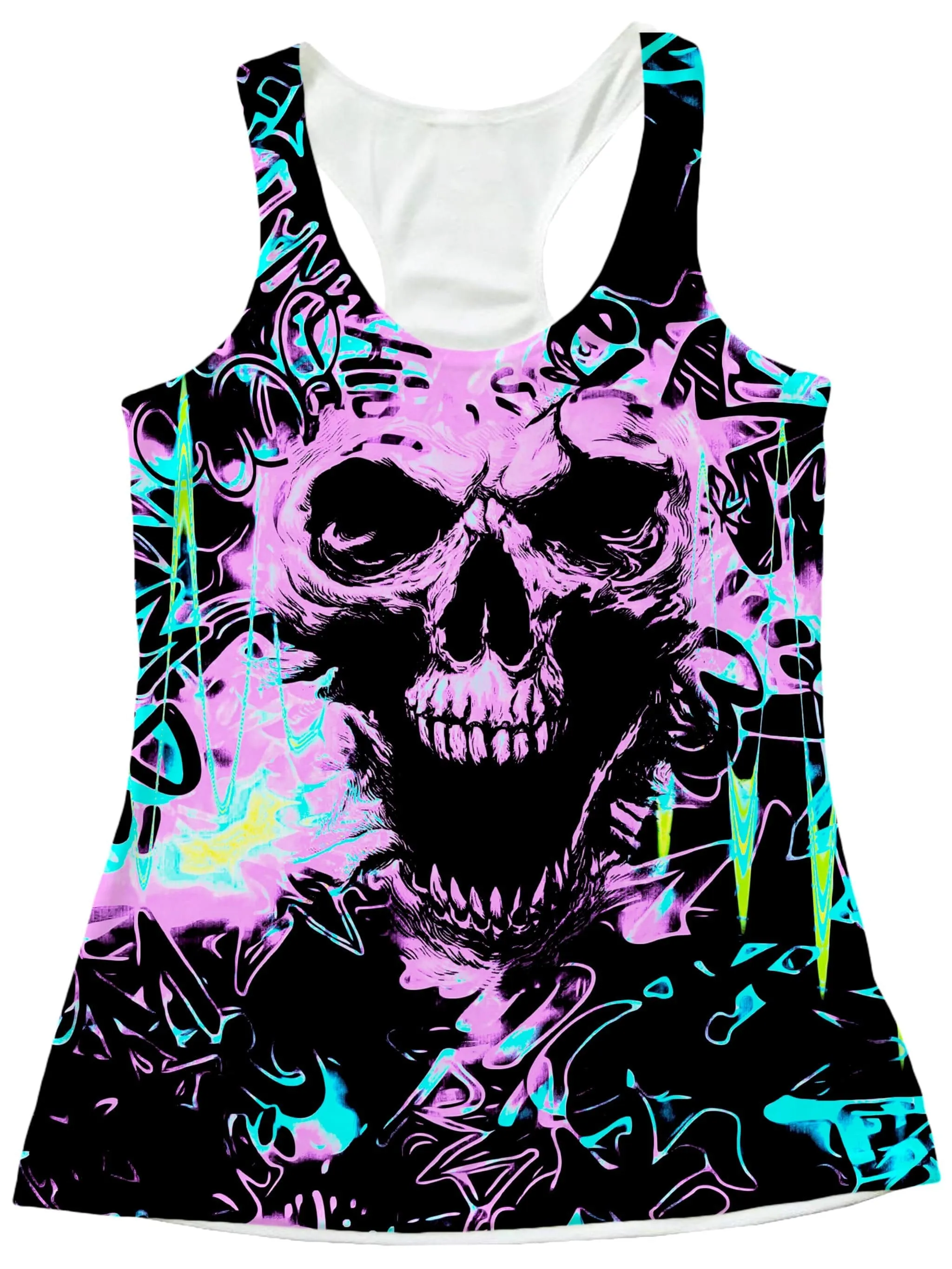 Skull Graffiti Women's Tank