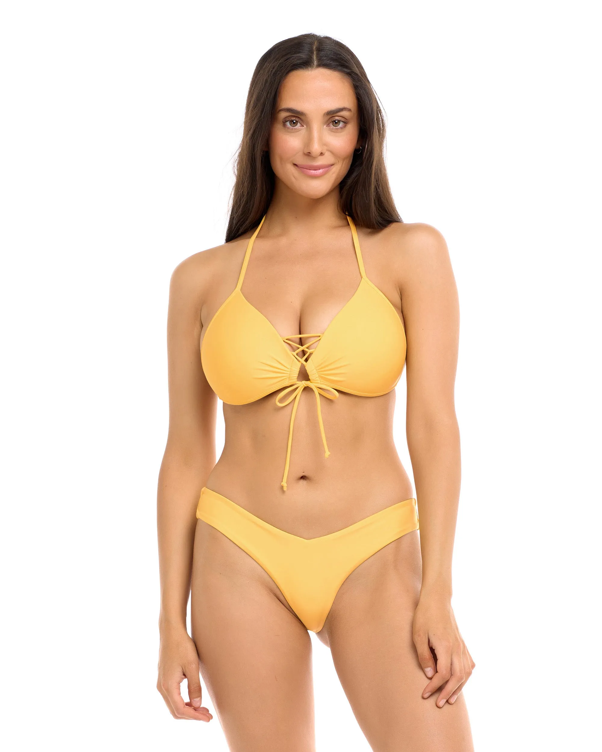 Smoothies Baby Love Bikini Top - Canary