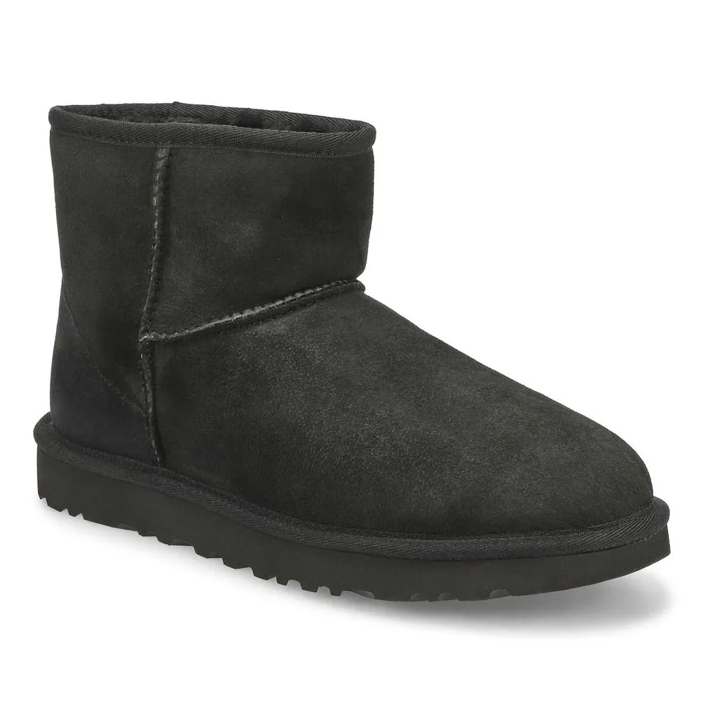 Soft Moc Womens Classic Mini II Boot - Black