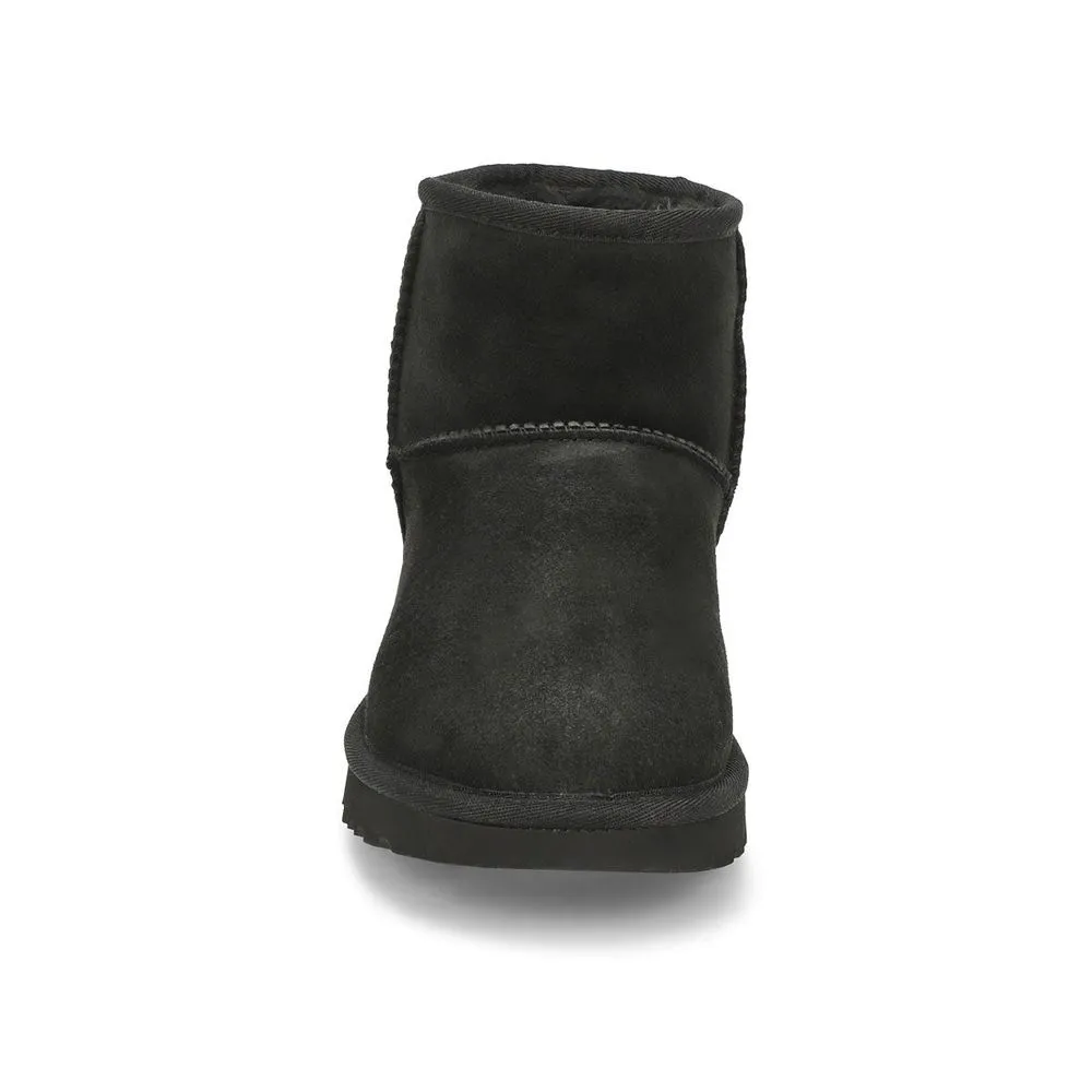 Soft Moc Womens Classic Mini II Boot - Black