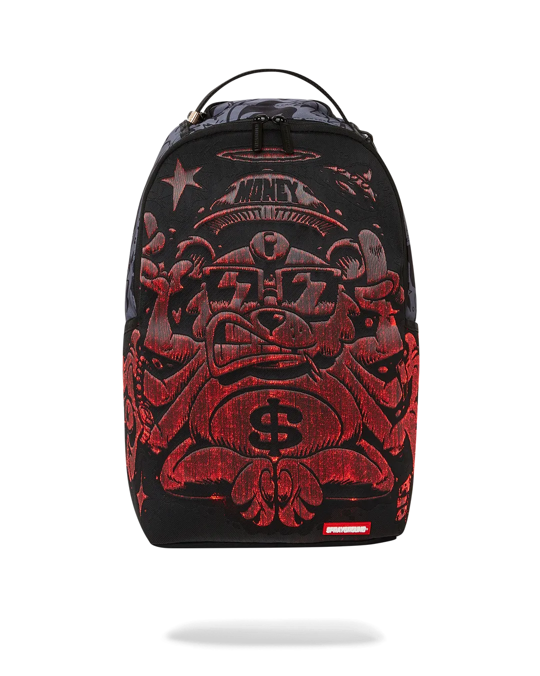 Sprayground Fiber Optics Money Tripp DLXSR Black Backpack B5205