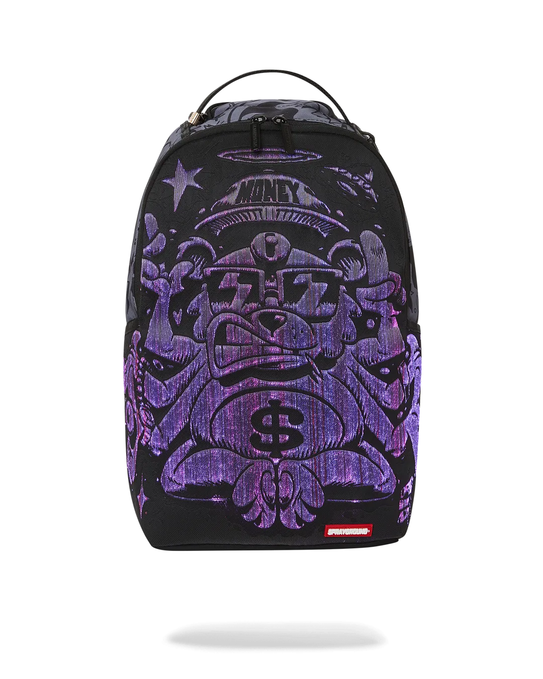 Sprayground Fiber Optics Money Tripp DLXSR Black Backpack B5205